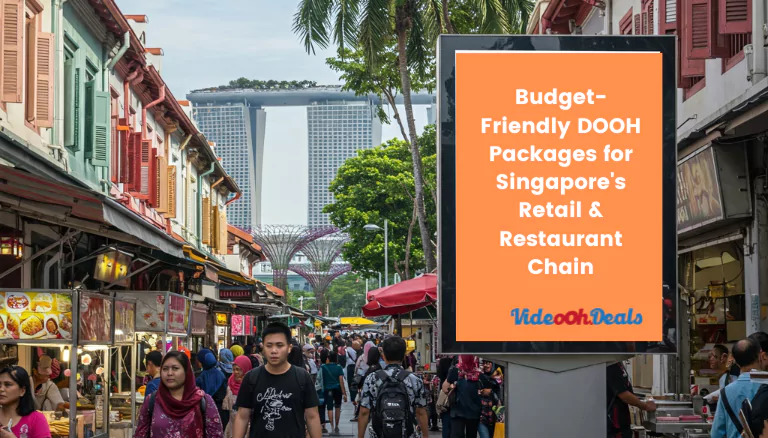 Dooh Advertising Packages Singapore