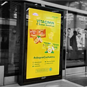 MRT near Jakarta Landmark