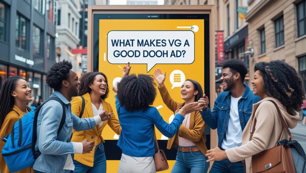 I have an article to post in my website and I want a nice featured image. The title of the article is What Makes a Good DOOH Ad Tips for First Time Advertisers Please find me a nice image 16 9 size